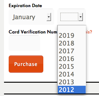 CakePHP default option order